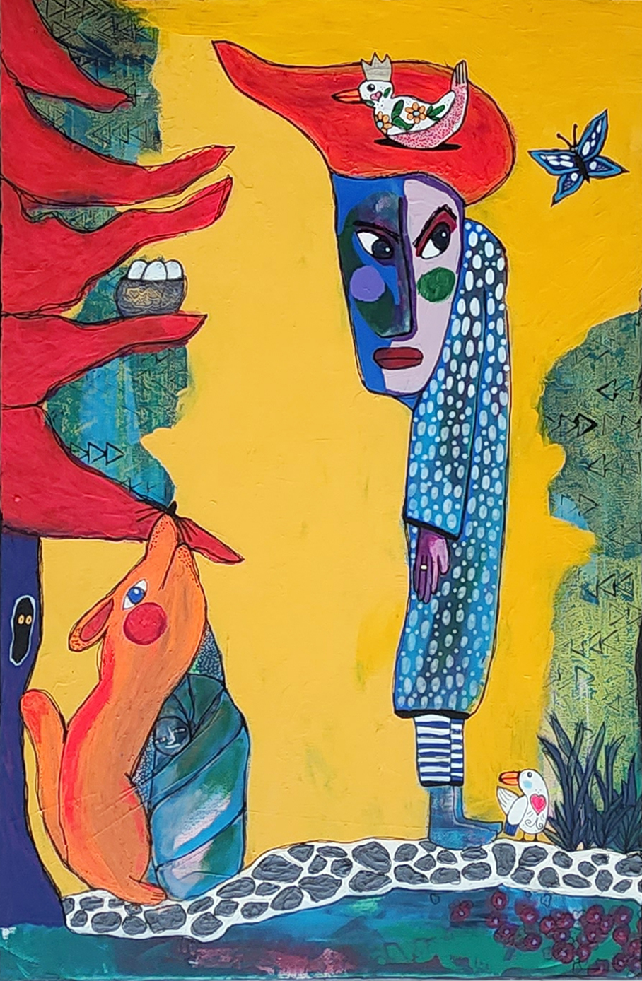 The Decision, painting by artist Christy Strickler