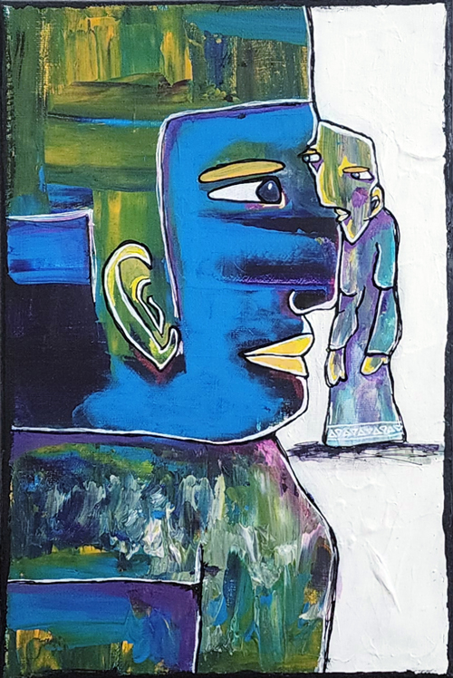 Eye to Eye by Artist Christy Strickler