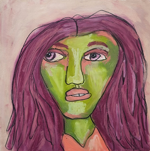 A Serious Zombie Girl